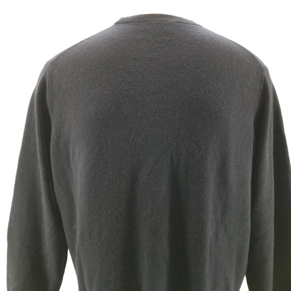 Jos A Bank Men's Blue 100% Cashmere Crew Neck Sweater Sz XL $125 - Picture 4 of 10